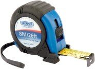 Draper Rugged Measuring Tape 8m x 25mm