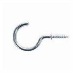 32mm Zinc Plated Shouldered Cup Hooks