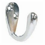 37mm Chrome Plated Die Cast Wardrobe Hooks 