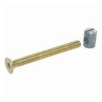 M6 x 100mm Zinc Plated Furniture Bolts and Nuts