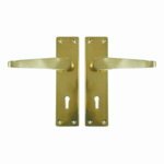 140mm Victorian Straight Lever Lock Handle