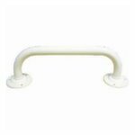 225mm x 25mm White Grab Rail