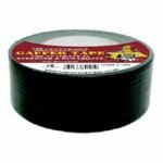 50mm x 50m Black Waterproof Cloth Tape