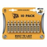 JCB AA Super Alkaline Batteries