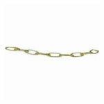Oval Chain Polished Brass � x 15g 10m Roll