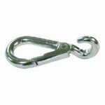 63mm Zinc Plated Spring Hook to Crue