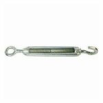 8mm Galvanised Forged Tensioner Hook and Eye