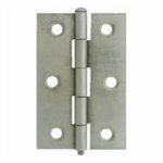 100mm Self Colour 1838 Pattern Steel Butt Hinges