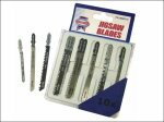 Faithfull T Shank Jigsaw Blade Assorted Cut