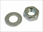 Faithfull Nuts Washers M6 x 1
