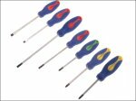 Faithfull Soft Grip Screwdriver Set 7 piece