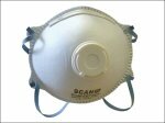 Scan Moulded Disposable Mask Valved FFP2 Protection