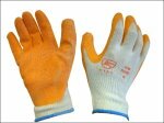 Scan Knitshell Latex Gloves - Orange Palm