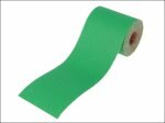 Faithfull Green Aluminium Oxide Paper Rolls 115mm x 10m 120 grit