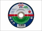 Faithfull Grinding Wheel for Stone Depressed Centre 100mm x 6mm x 16mm