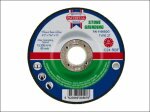 Faithfull Grinding Wheel for Stone Depressed Centre 115mm x 6.5mm x 22mm