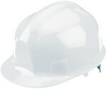 Draper Safety Helmet White Red 
