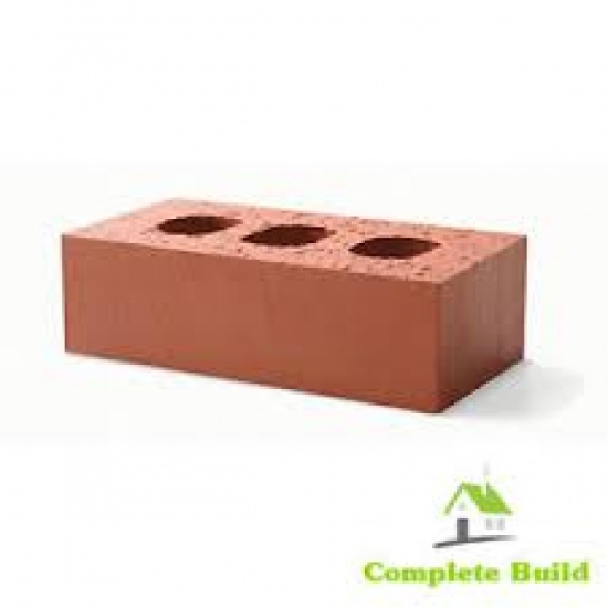 65mm Class B Perforated Red Engineering Bricks
