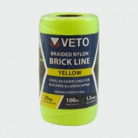 Veto Yellow Builders Line Tube 1.5mm x 100m