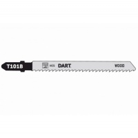 Dart T101B Wood Cutting Jigsaw Blades 74mm 5 Pack