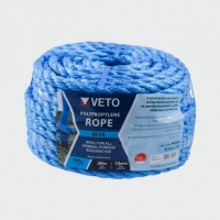 Veto Blue Poly Rope Coil 10mm x 30m