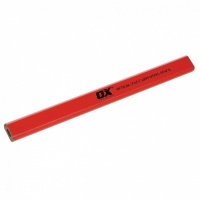 OX Trade Medium Red Carpenters Pencils 10PK