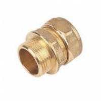 Compression Coupler Male 22 mm x 3/4